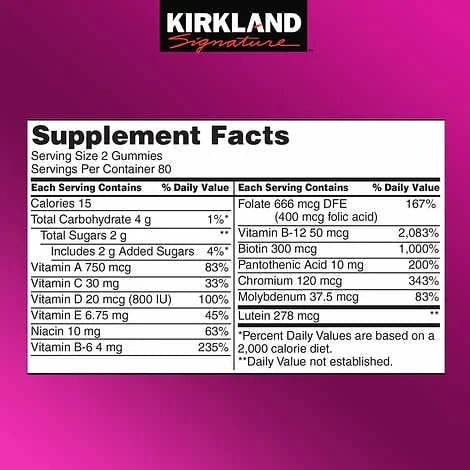 KS Vitaminas Niños (160 Gomitas)