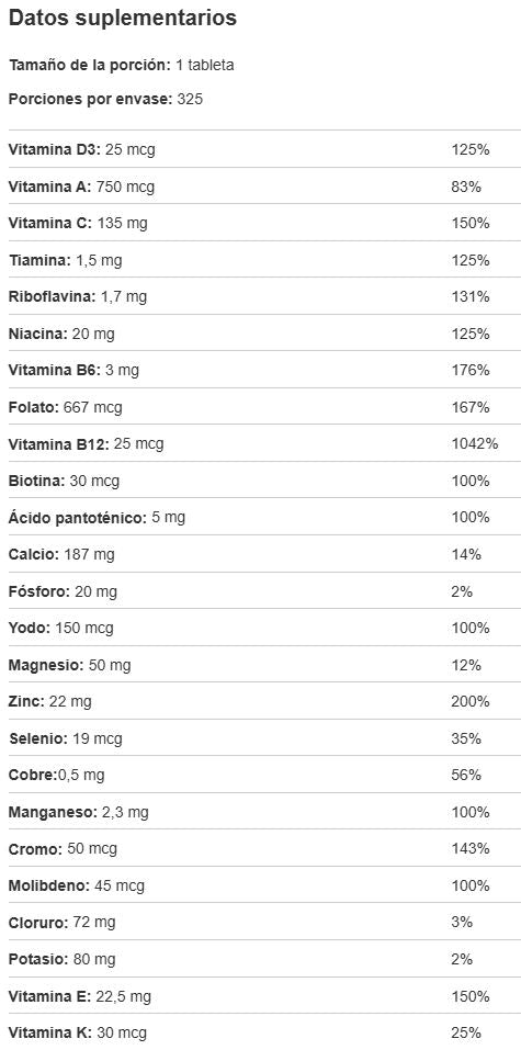 Centrum Silver ADULTO 50+ Multivitamin and Multimineral Supplement, 325ct.