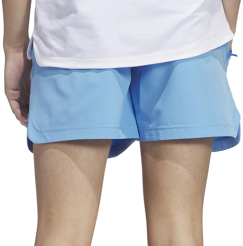 Men’s Adidas Axis Woven Light Blue Shorts. 7in. Inseam (AEROREADY)