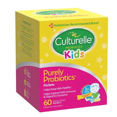 Probióticos para niños Culturelle, 60 tabletas masticables