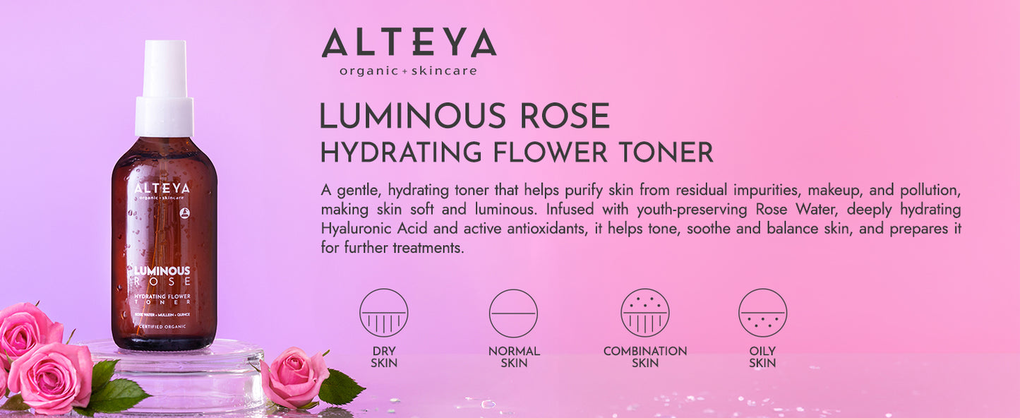 ALTEYA - Hydrating Toner (Luminous Rose) 240ml (8oz)