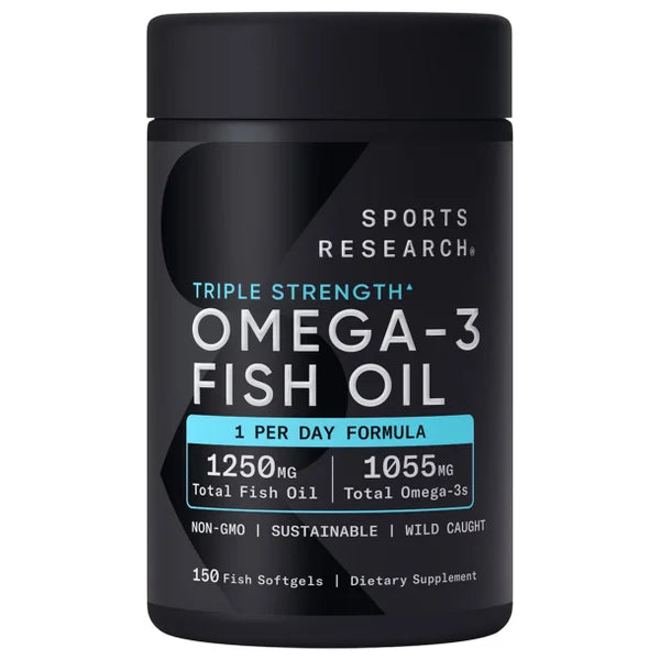 SportsResearch Omega3-FishOil (150ct)