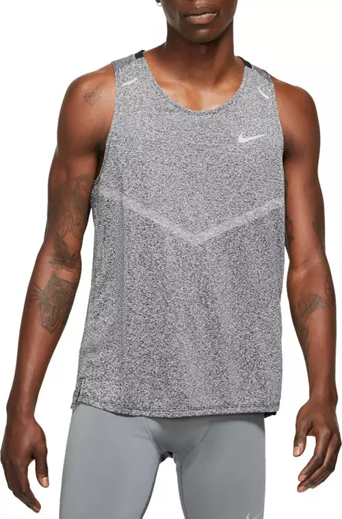 Nike Men's Dri-FIT Rise 365 Running Tank Top - Gris