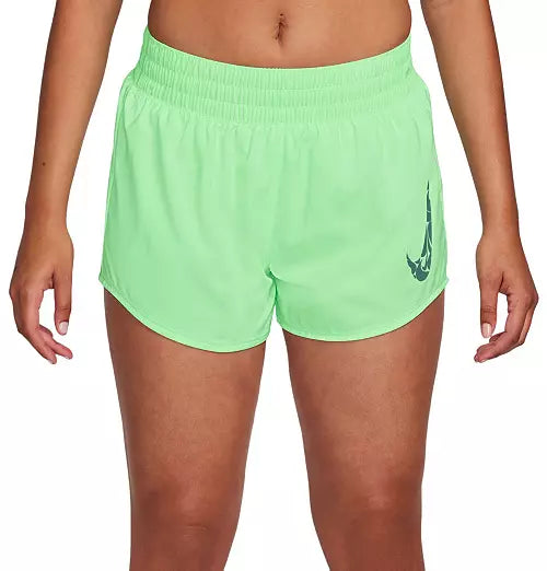 Nike Women's One Dri-FIT Shorts Green Talla: Small