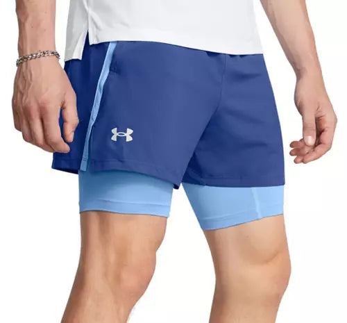 Under Armour Men's Launch Woven 5'' 2-in-1 Shorts / Talla M L