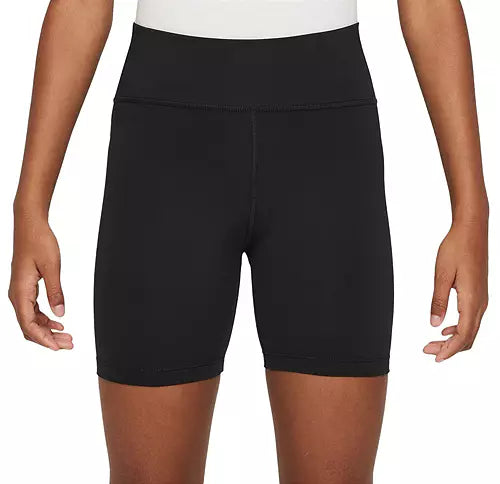 Nike Girls' One Dri-FIT 5” Biker Shorts / Talla L