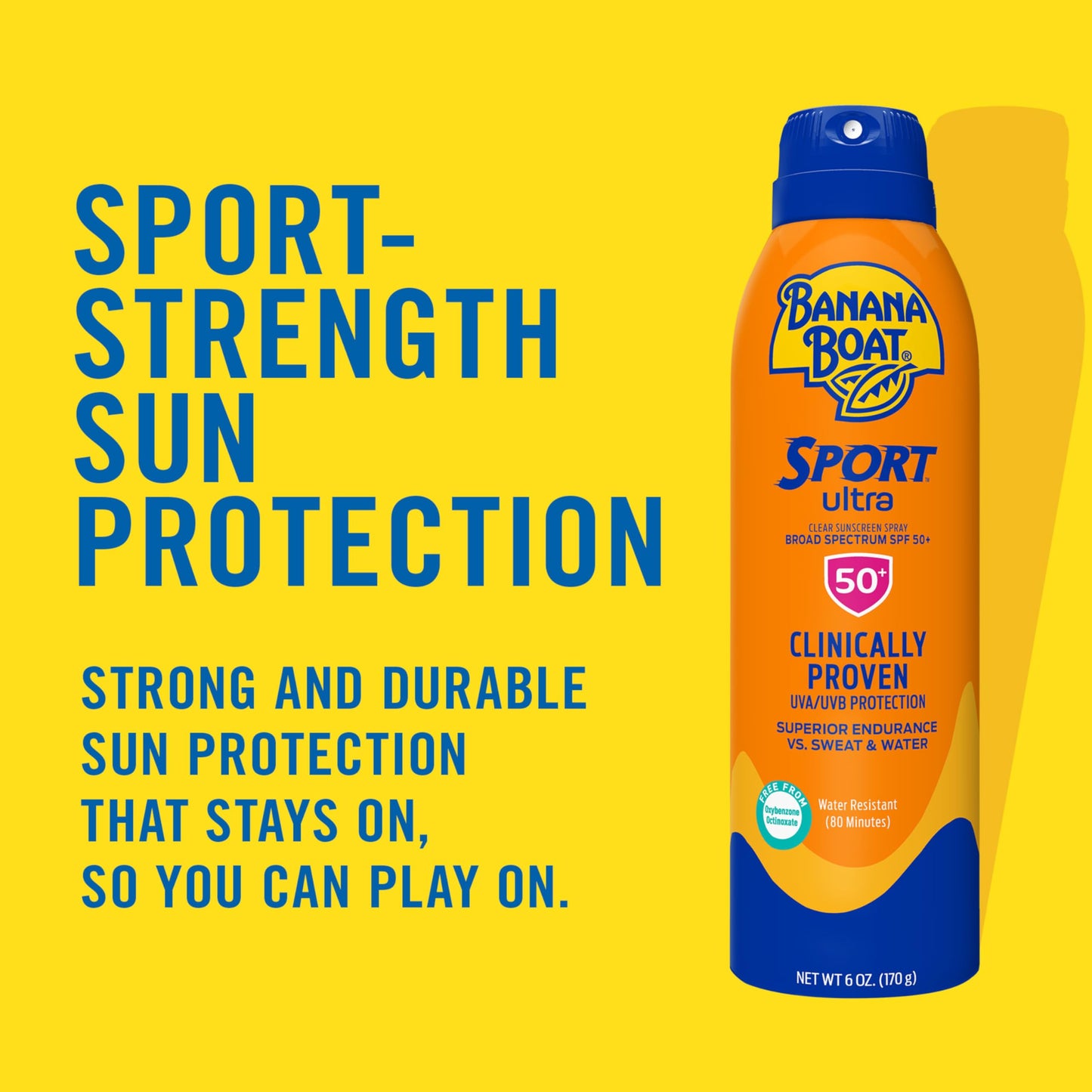 Protector solar en aerosol Banana Boat Sport Ultra SPF 50, 6 oz (170gr)
