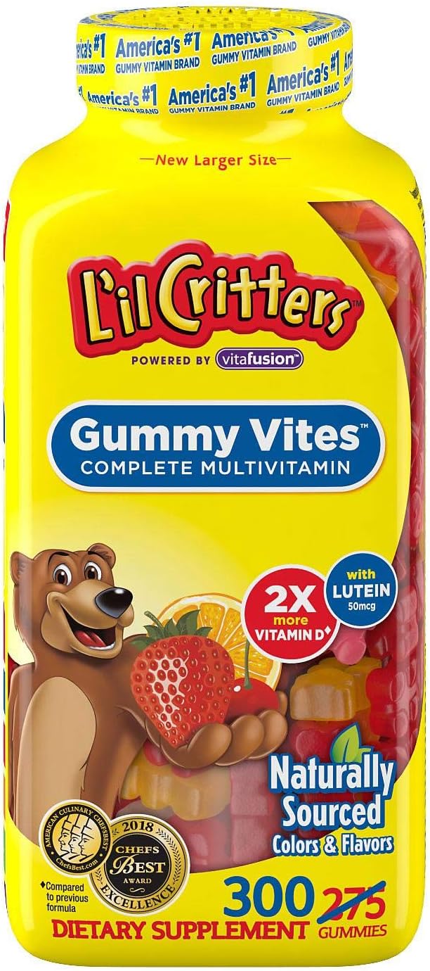 L'il Critters Gummy Vites, 300 Gummy Bears