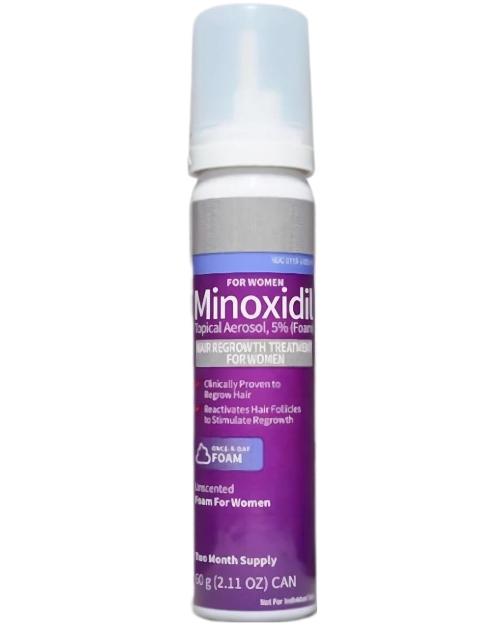 Tratamiento para el crecimiento del cabello Minoxidil de Perrigo para MUJERES, 2,11 fl oz, (2meses)