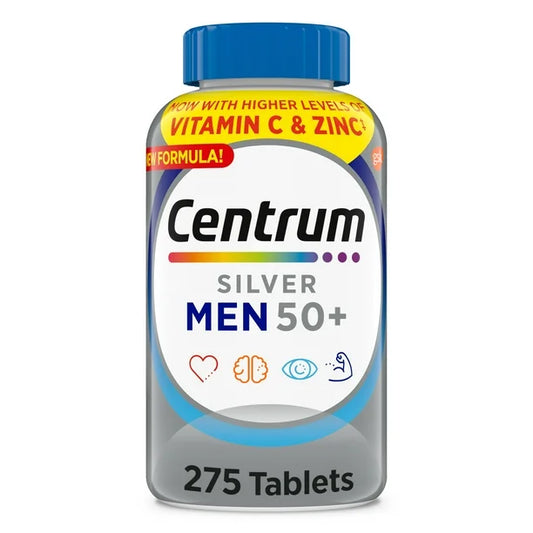 Centrum Silver HOMBRE 50+ Multivitamins & Multimineral Supplement, 275ct.