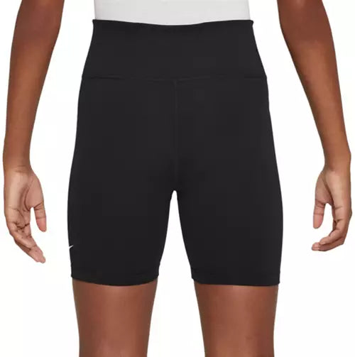 Nike Girls' One Dri-FIT 5” Biker Shorts / Talla L