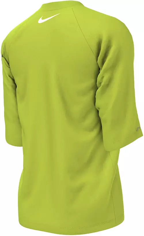 Nike Boys' Hydro Half-Sleeve RashGuard Verde - SPF40+