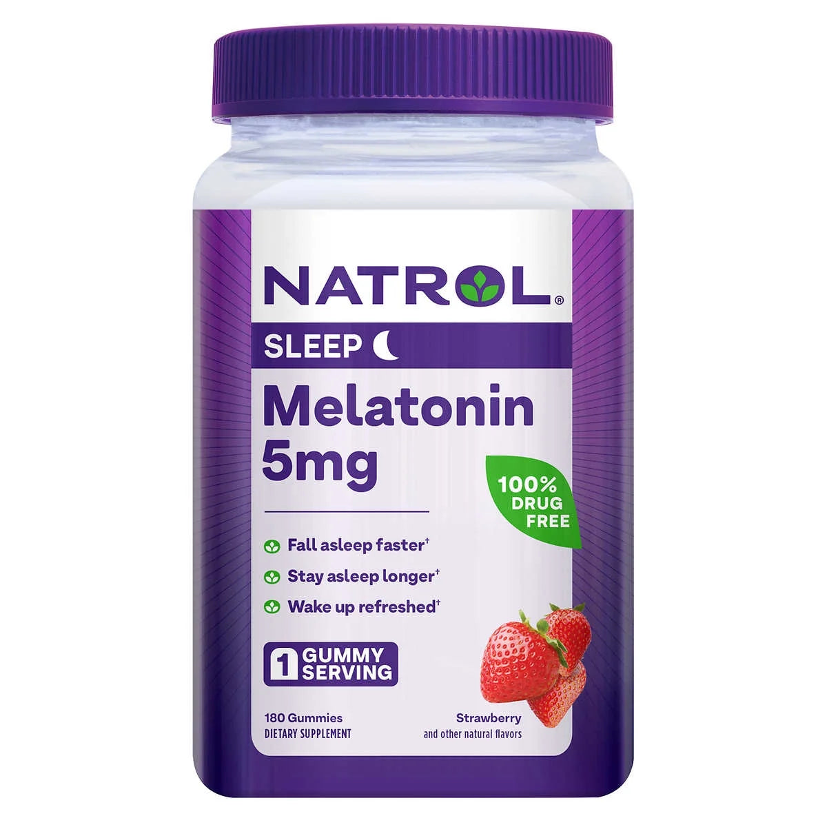 Natrol -Melatonin 5mg Gomitas (180 ct)