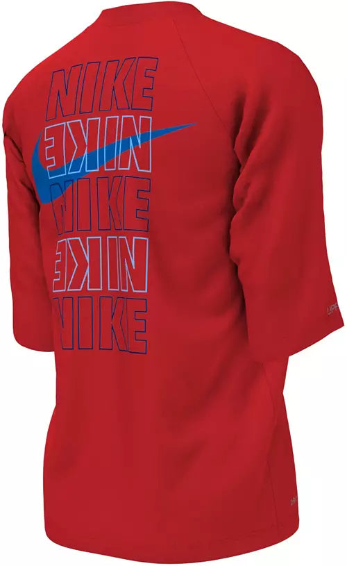 Nike Boys' Hydro Half-Sleeve RashGuard