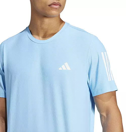 Adidas Men's Own The Run 24 Short Sleeve T-Shirt (AEROREADY)