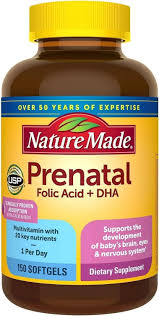 NatureMade prenatal multi +dha SOFT GEL 150Ct