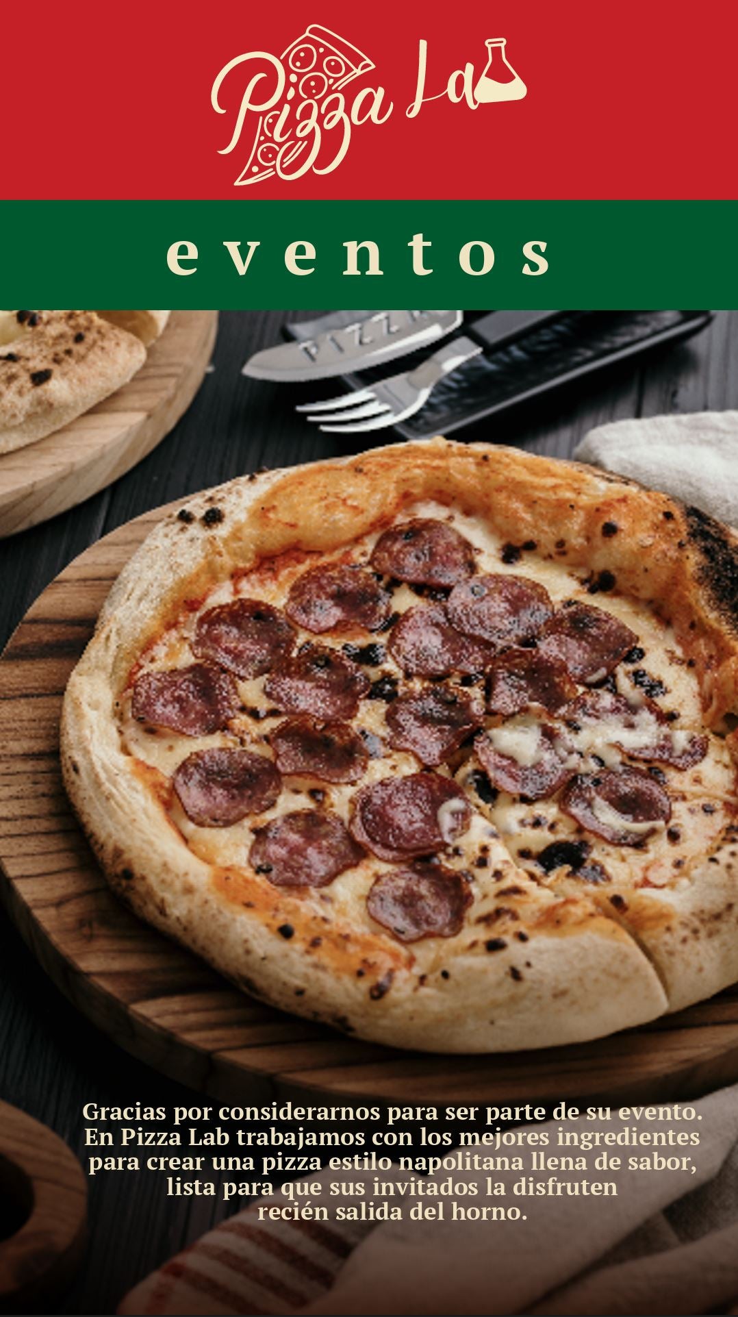 PizzaLab EVENTOS