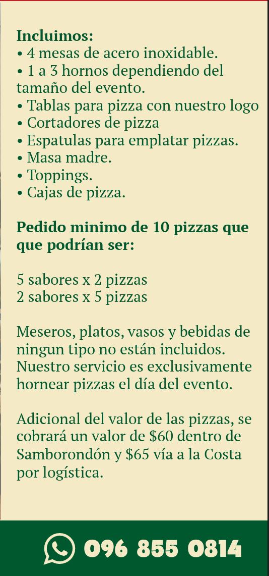 PizzaLab EVENTOS