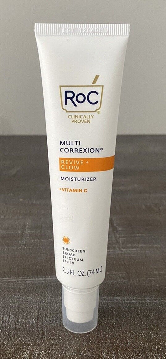 RoC Revive & Glow Vitamin C Moisturizer with SPF 30, 2.5 fl oz (74ml)