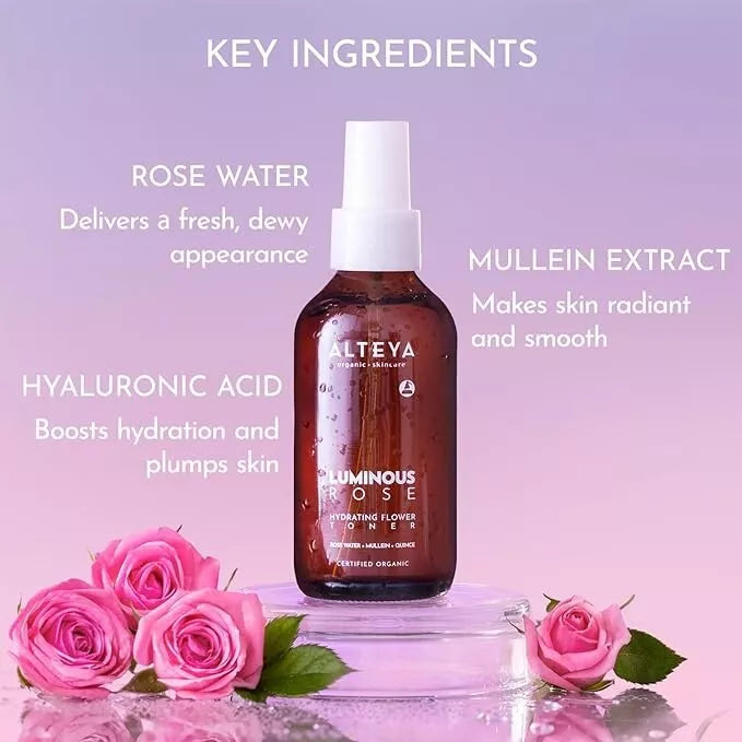 ALTEYA - Hydrating Toner (Luminous Rose) 240ml (8oz)